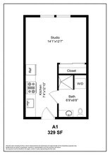 A1 IQ 415 floor plan